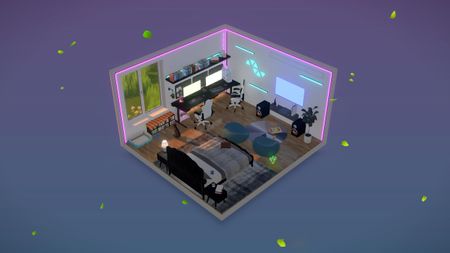 Room 2: windy weather, evening