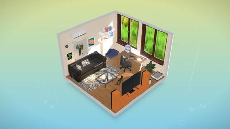 Room 3: rainy weather, noon